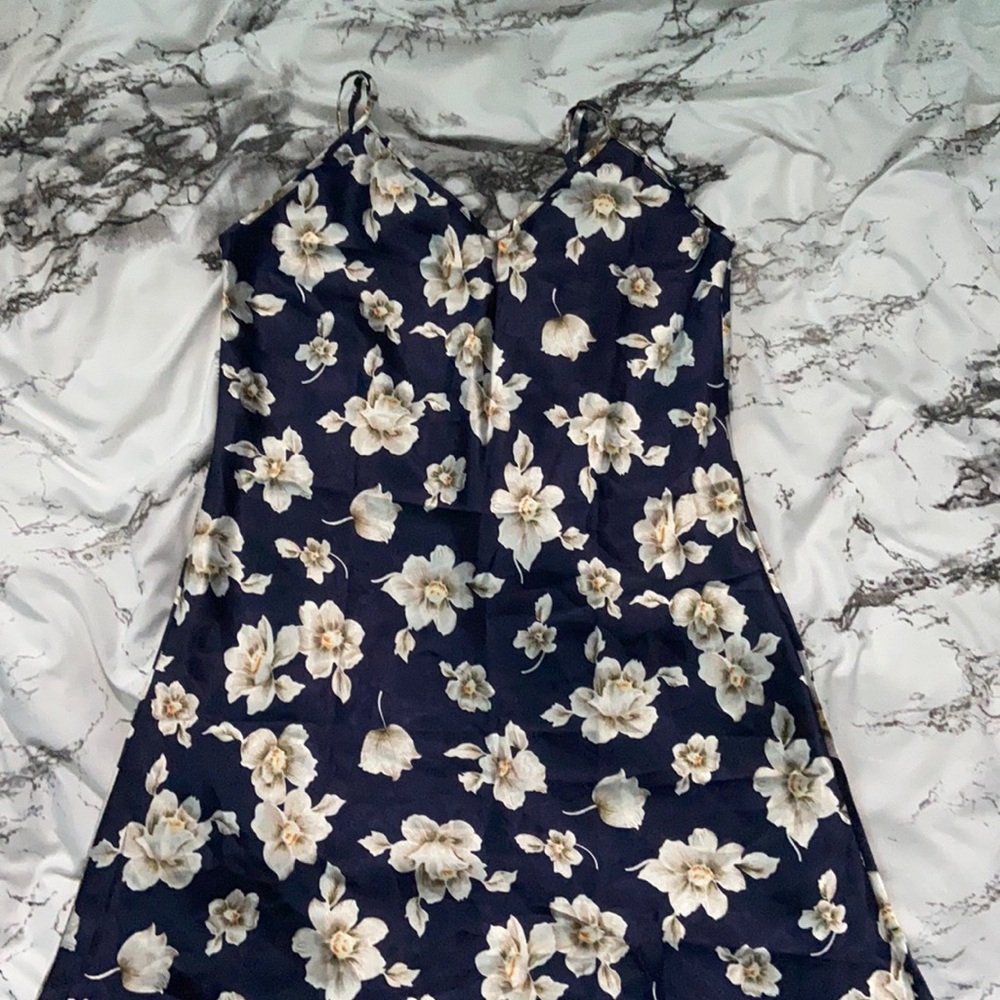 Vintage Silk Slip On Dress